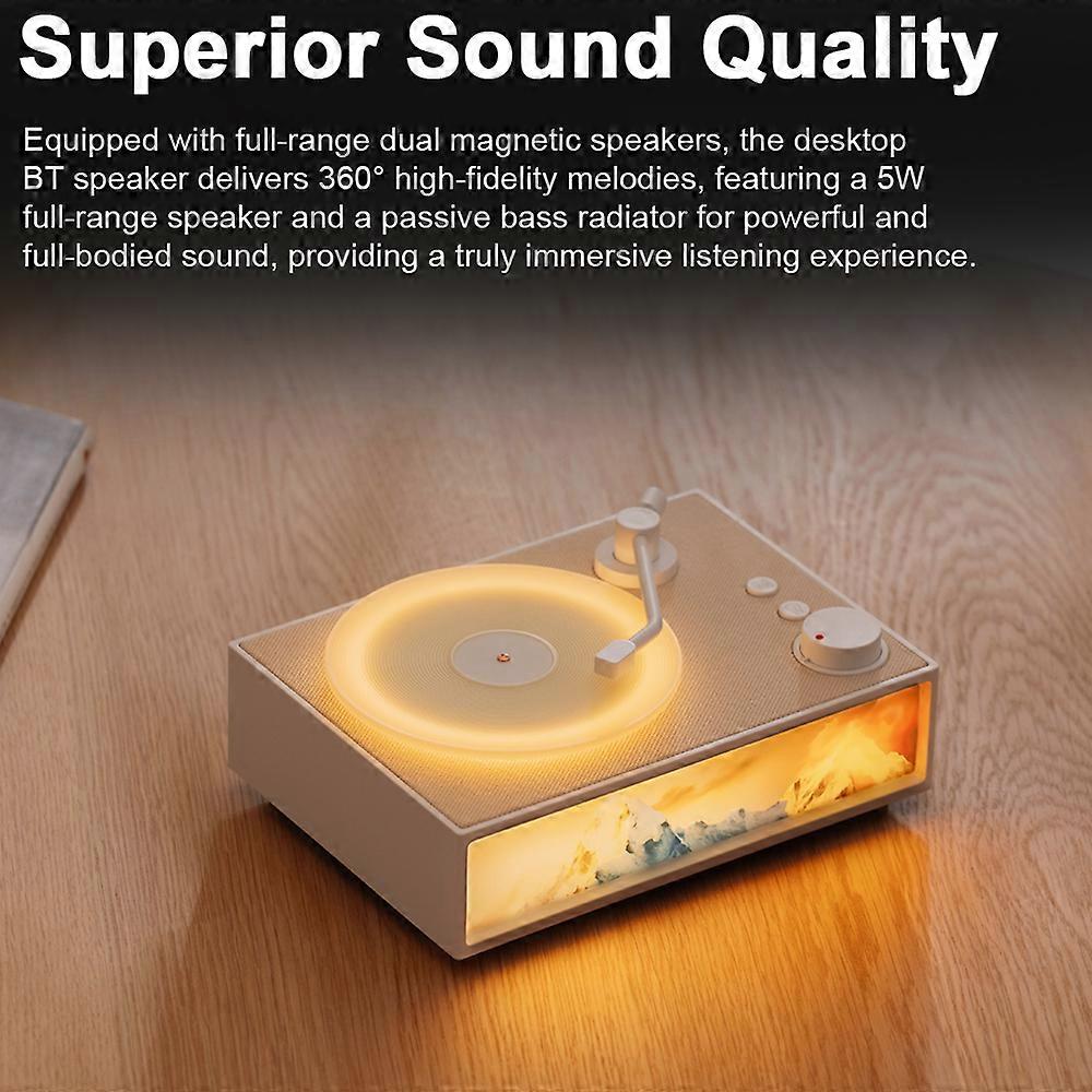 Wireless BT5.3 Speaker with Aroma Diffuser 10ml Oil 180x130x71mm