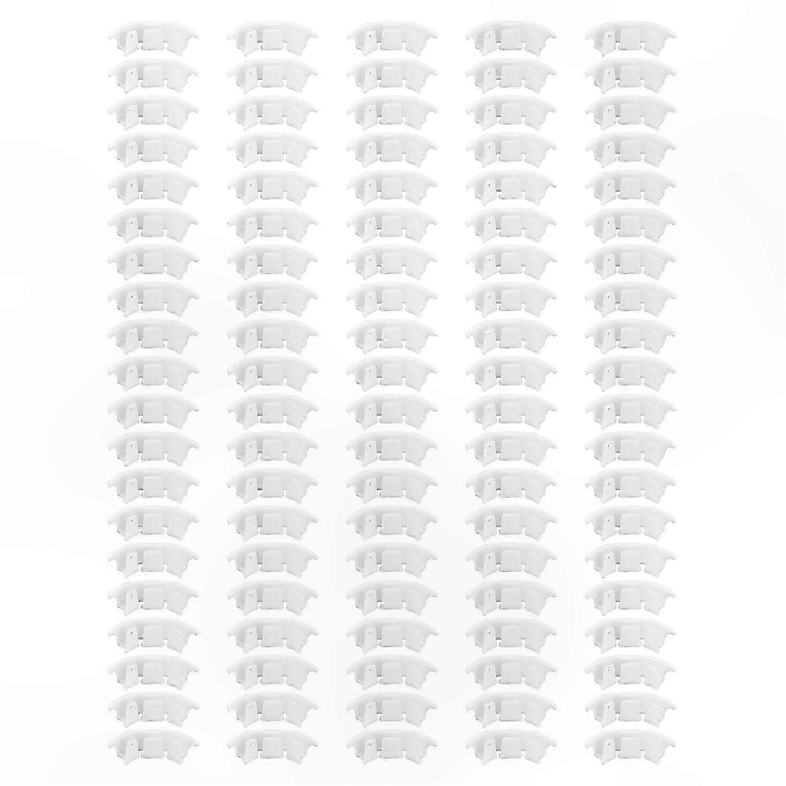 100PCS Plant Support Clips for Vine Fixation Tomato and Grape Use Durable Plastic Wide Application Garden Tool