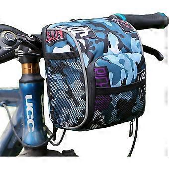 Cestino Bici Anteriore Camouflage - Accessorio per Bambini e Adulti