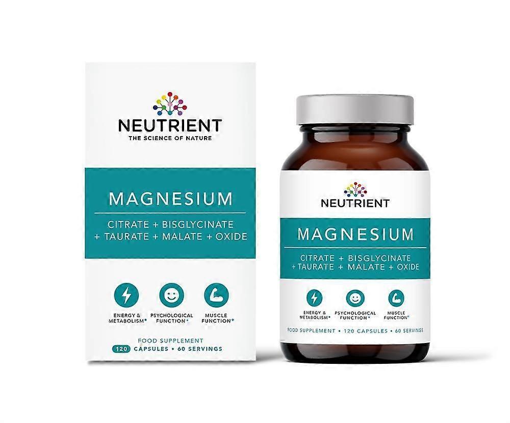 Nutrient Magnesium Complex 120 Capsules - 2 Pack
