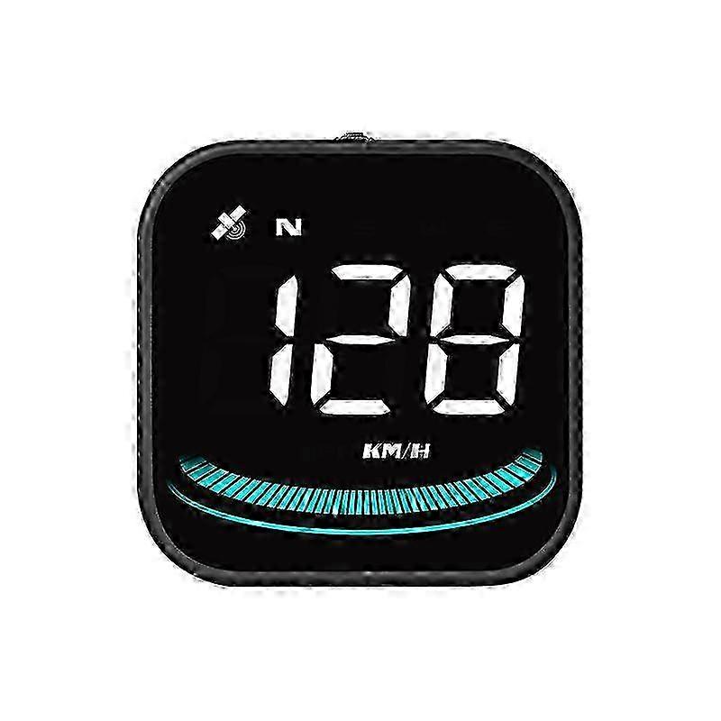 Universal Smart Car Digital Speedometer GPS Display with Alarm for Dashboard