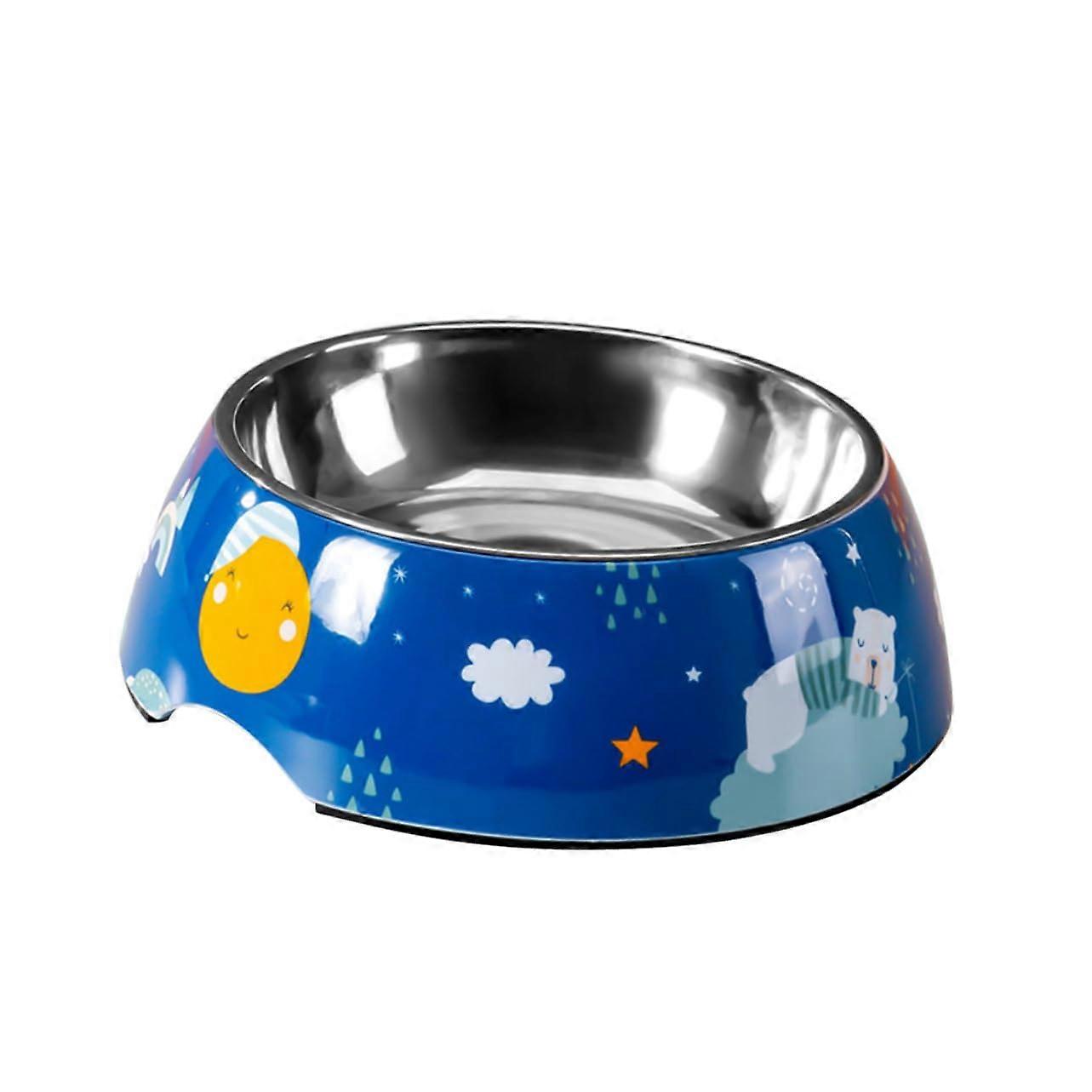 Stainless Steel Puppy Bowl, Large Capacity, Slow-Feed Design, Spill-Resistant, Easy To Clean