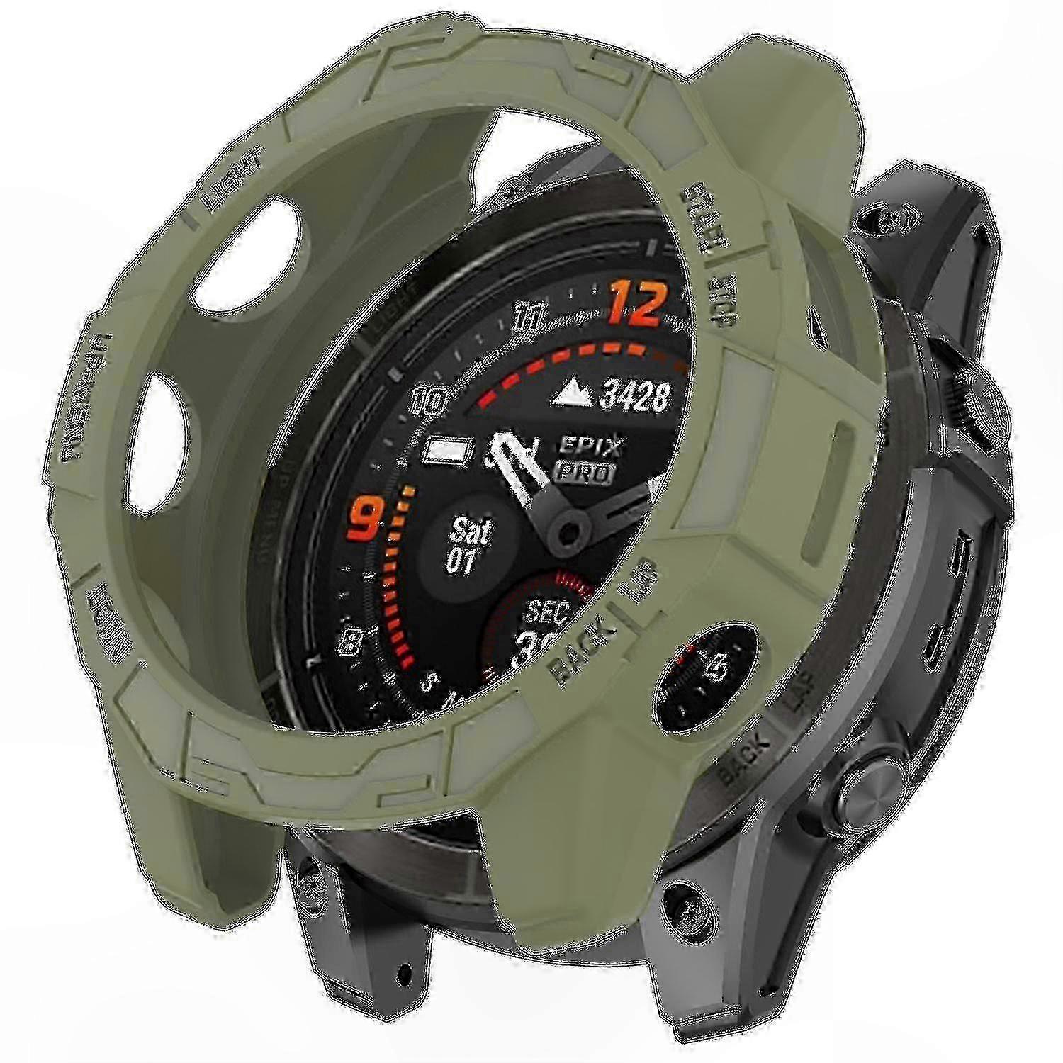 Hollow Design Watch Case for 51mm Fenix 7X Pro Replacement Cover