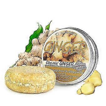 Organic Ginger Shampoo Bar for Anti-Hair Loss and Growth Care, Ideal for UK Natural Hair Routine
