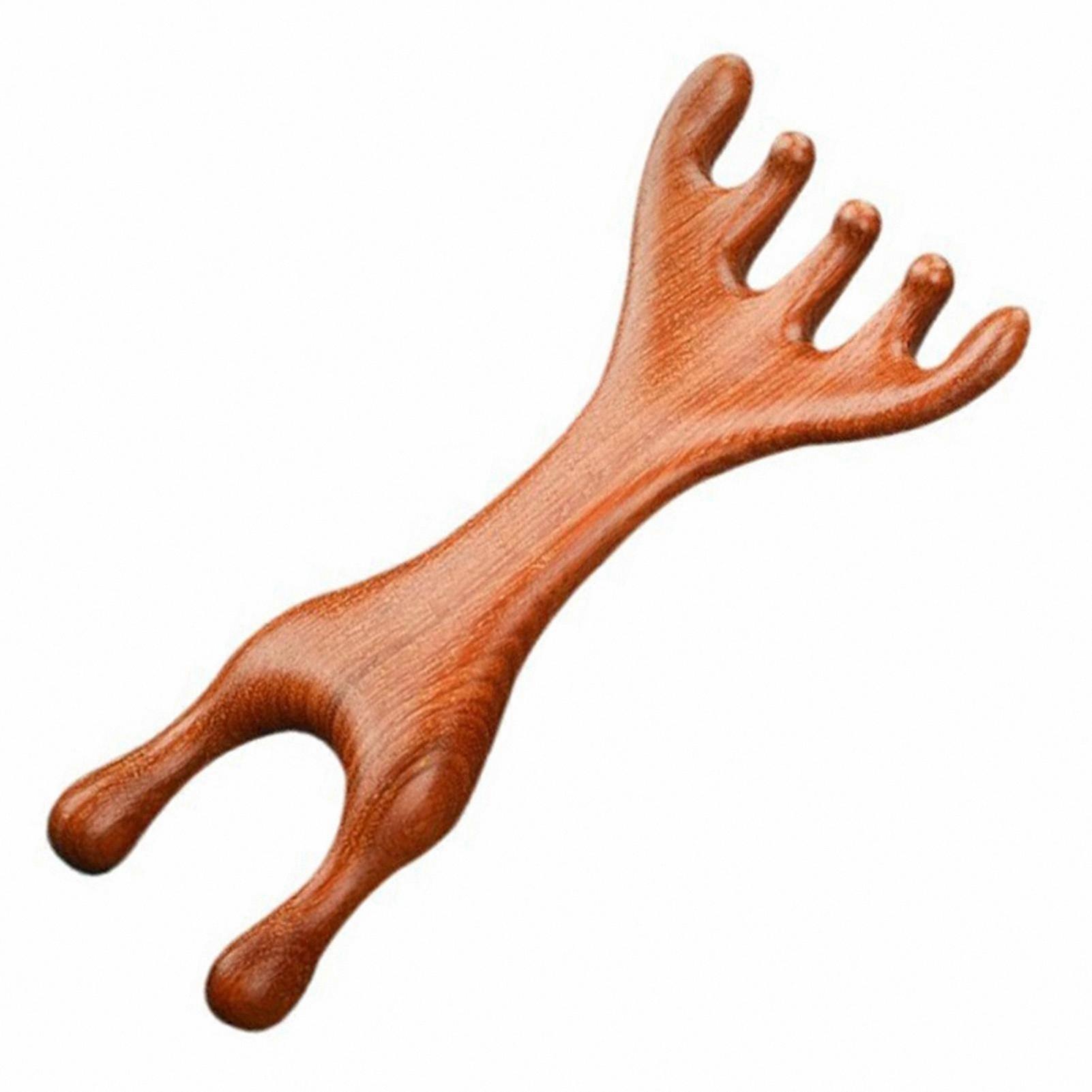 Daily Hair Care Comb with 6 Massage Claws for Scalp Health & Styling Support