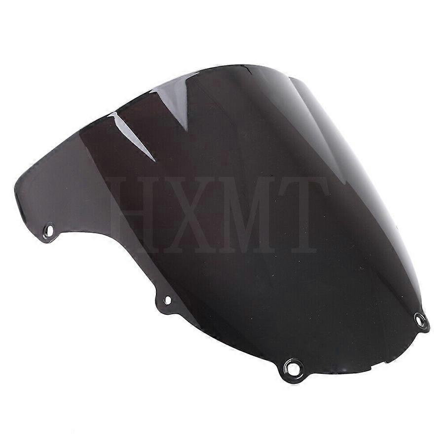Applicable For Kawasaki ninja ZX6R 636 2003 2004 ZX 6R black Windshield WindScreen Double Bubble motorcycle screen ZX636