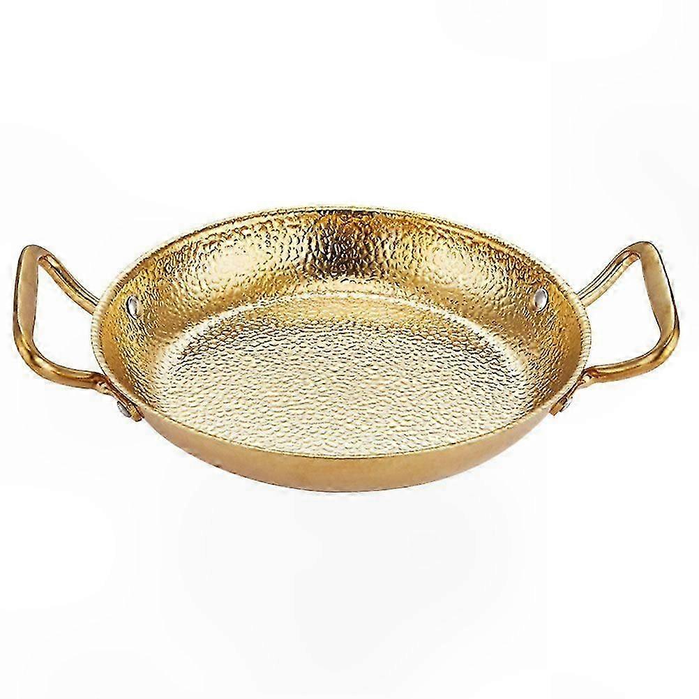 Stainless Steel Double Handle Pan for Cooking