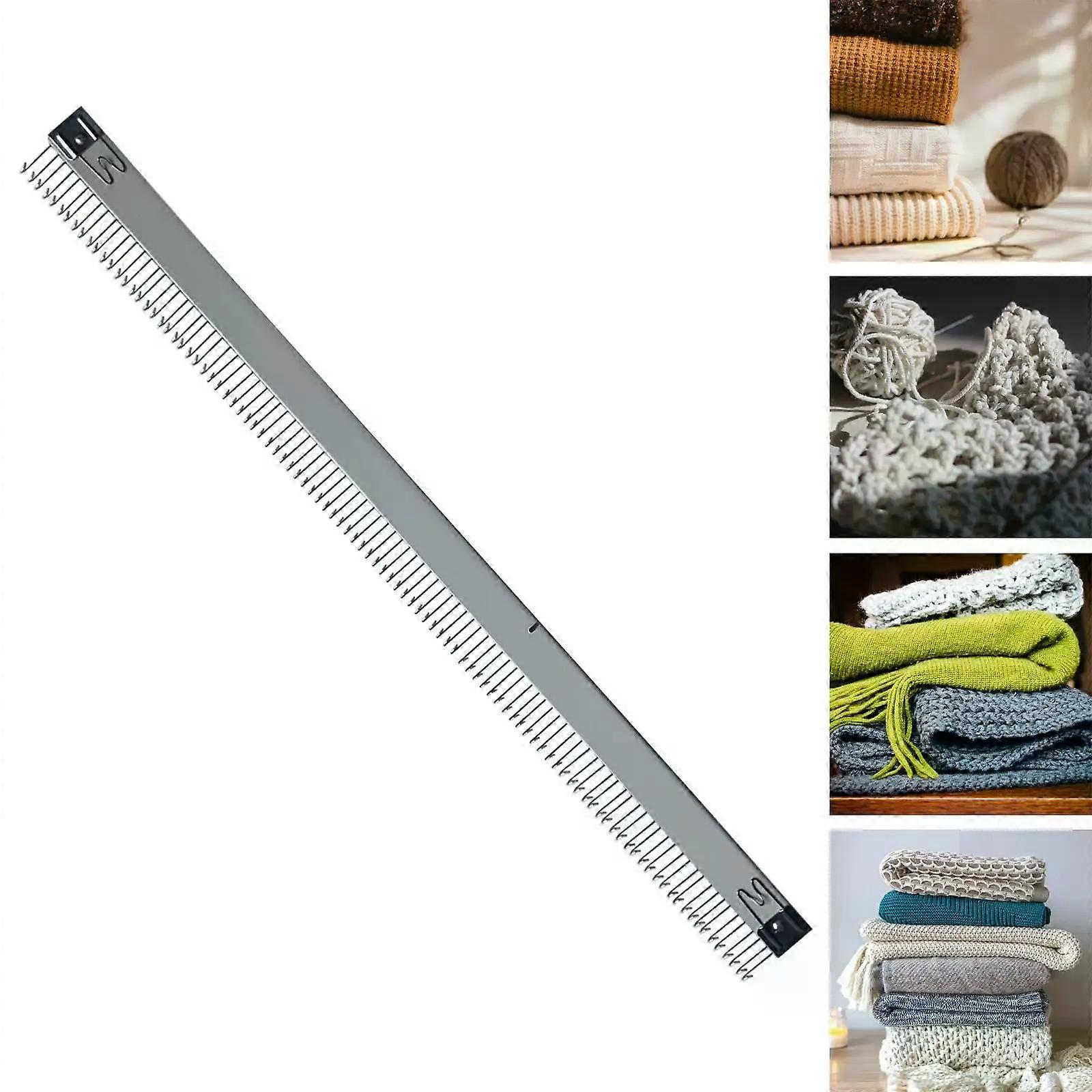 Knitting Machine Cast on Comb 45cm Knitting Machine Part Practical Metal Pin Comb Knitting Claw Weight
