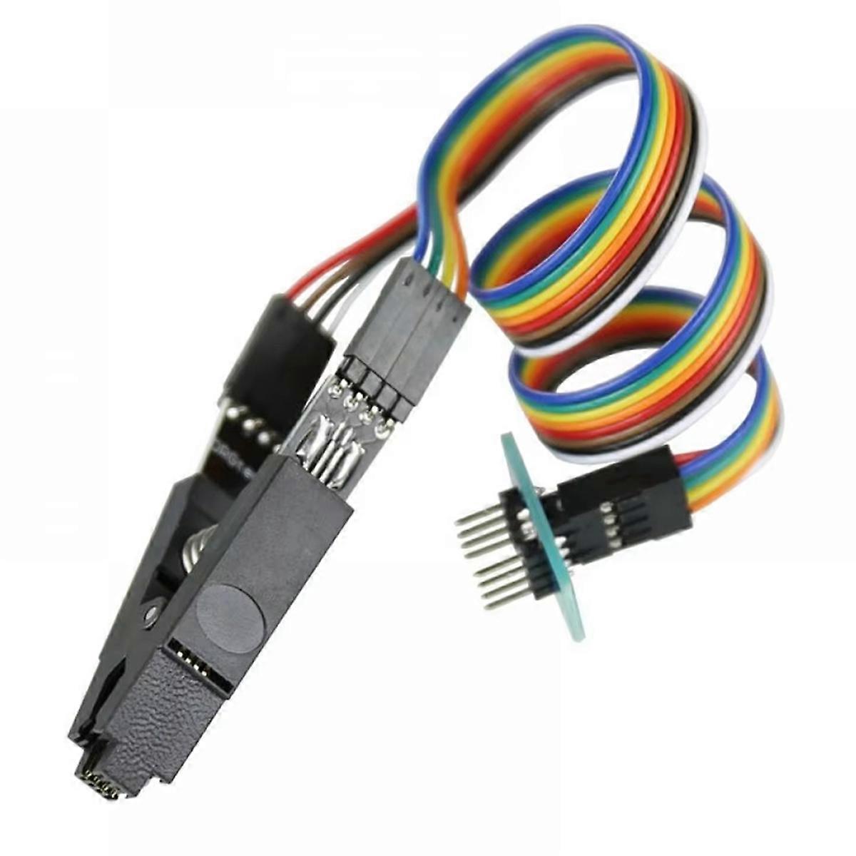 Nuova clip di test SOIC8 SOP8 per programmazione in-circuit EEPROM 93CXX/25CXX/24CXX su programmatore USB TL866CS TL866A EZP2010