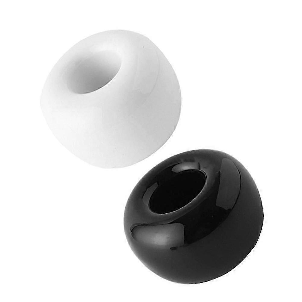 Ceramic Toothbrush Stand Pen Storage Desktop Accessory 2Pcs