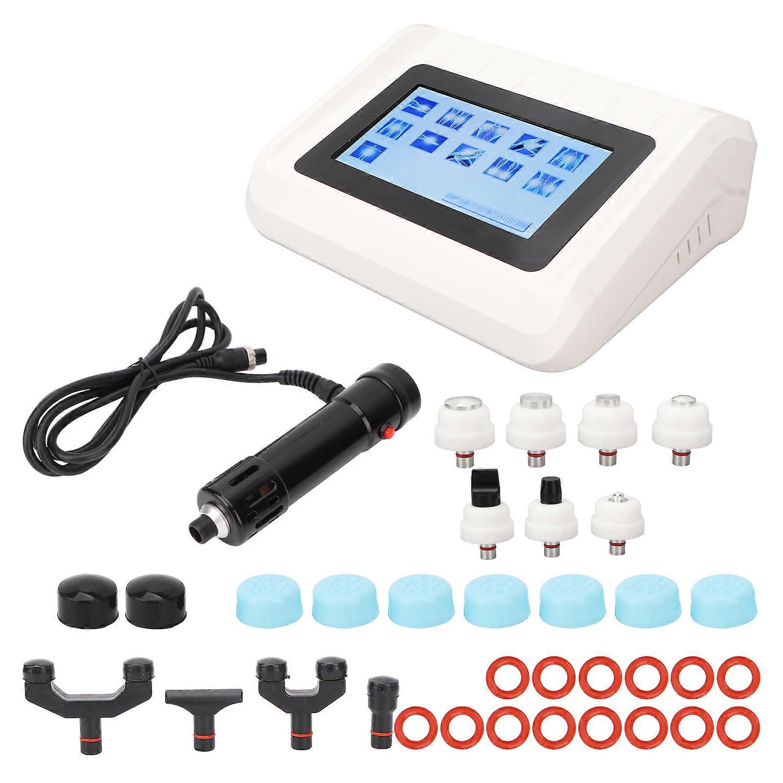 Body Shockwave Therapy Machine Black ED, 24.5x22x10cm, US Plug