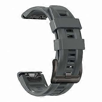 26 mm silikonebånd kompatibelt med Fenix 6X Smartwatch