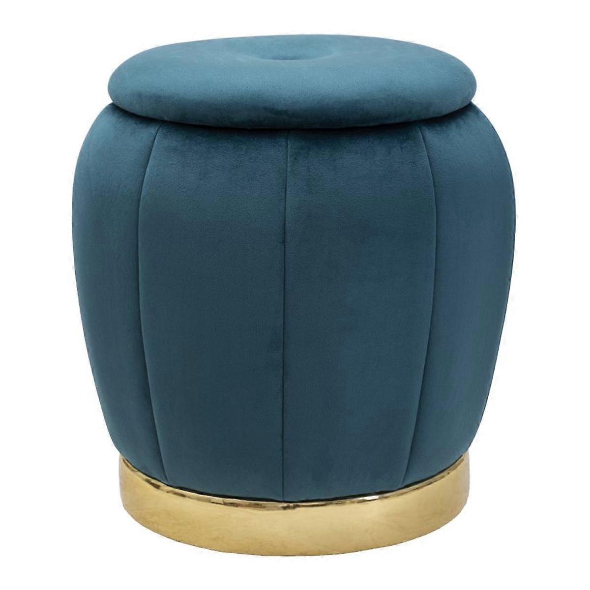 MF357 Pouf, Vert, Bois, 43x43x43 cm