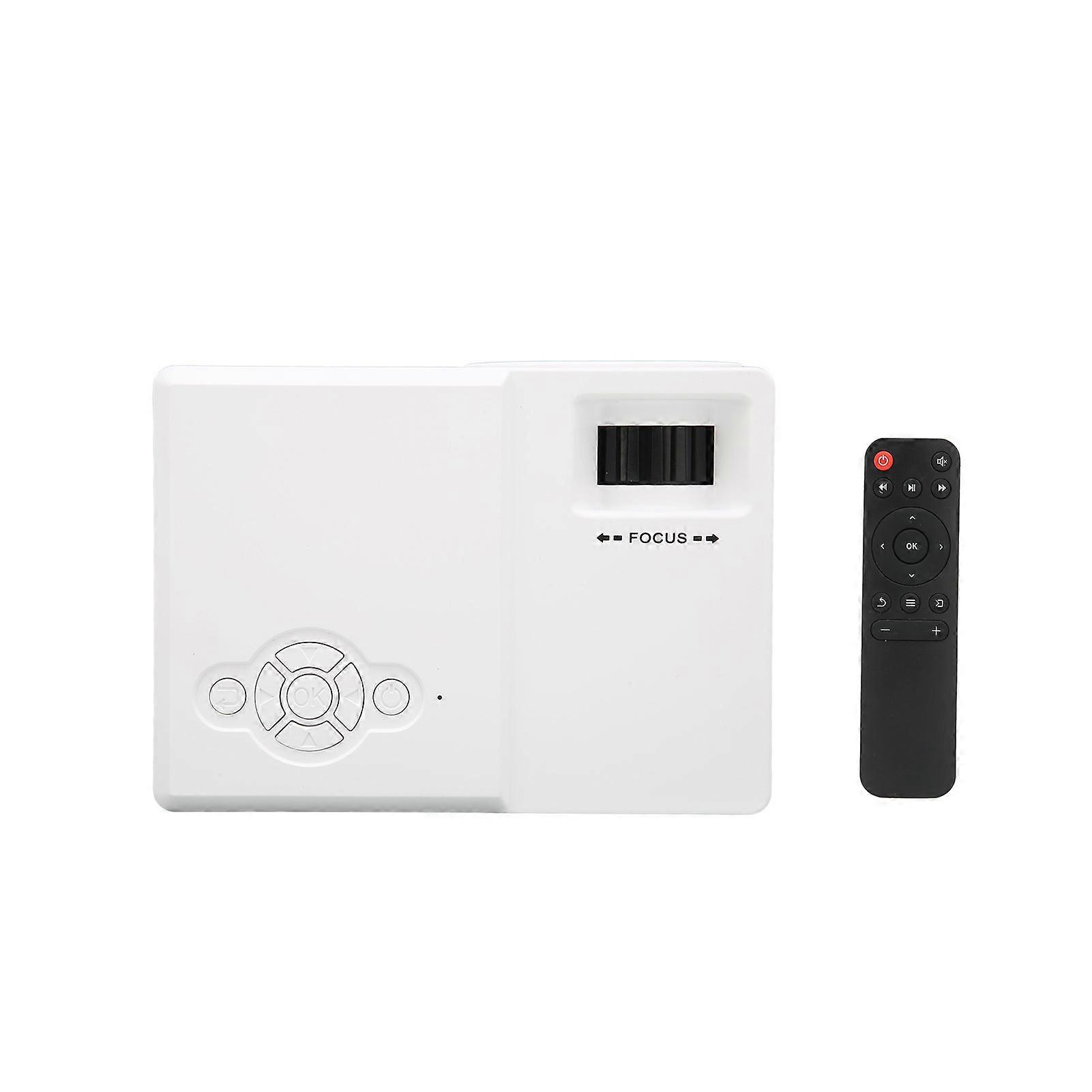 1080P Full HD Mini Multimedia Projector LED 30000H 70 ANSI Lumens