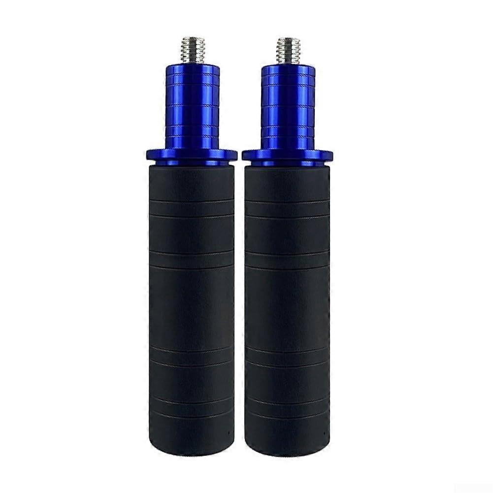 Aluminum Motorcycle Frame Sliders Anti Crash Protection Extended Footrest For Engine And Fairing Protection Fits Multiple Models Blue