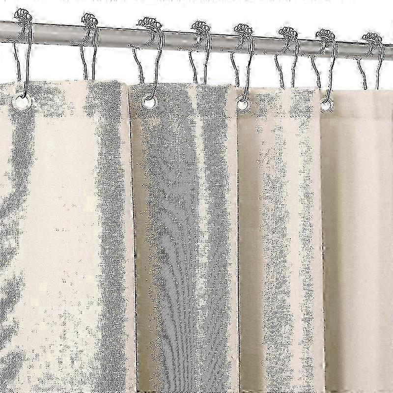 ستارة حمام شديدة التحمل لحوض الاستحمام الرطب دش ستال