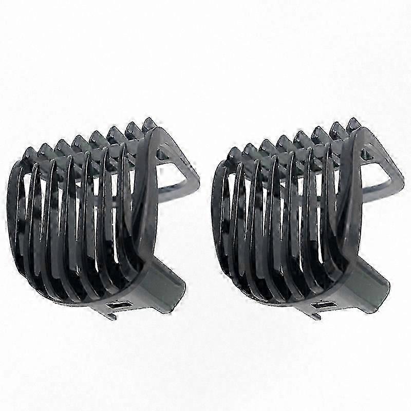 2-Pack Hair Trimmer Combs for Beard Grooming Compatible with Multiple Models