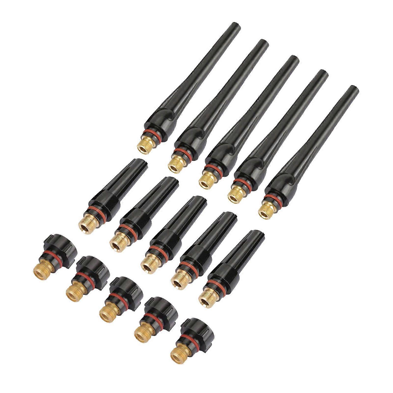 15Pcs 57Y02(Long) 57Y03(Medium) 57Y04(Short) Back Caps for TIg Welding Torch WP-17/18/26