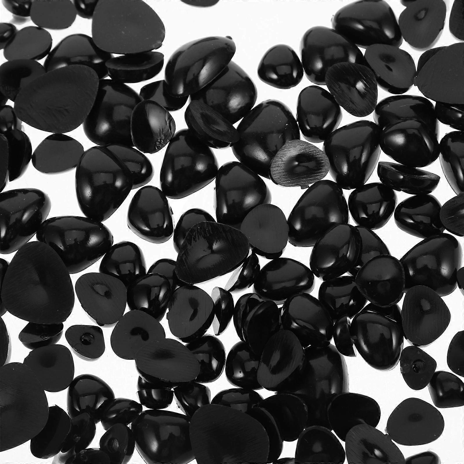 Animal Plastic Flat Base for DIY 150Pcs Stuffed Toys Black