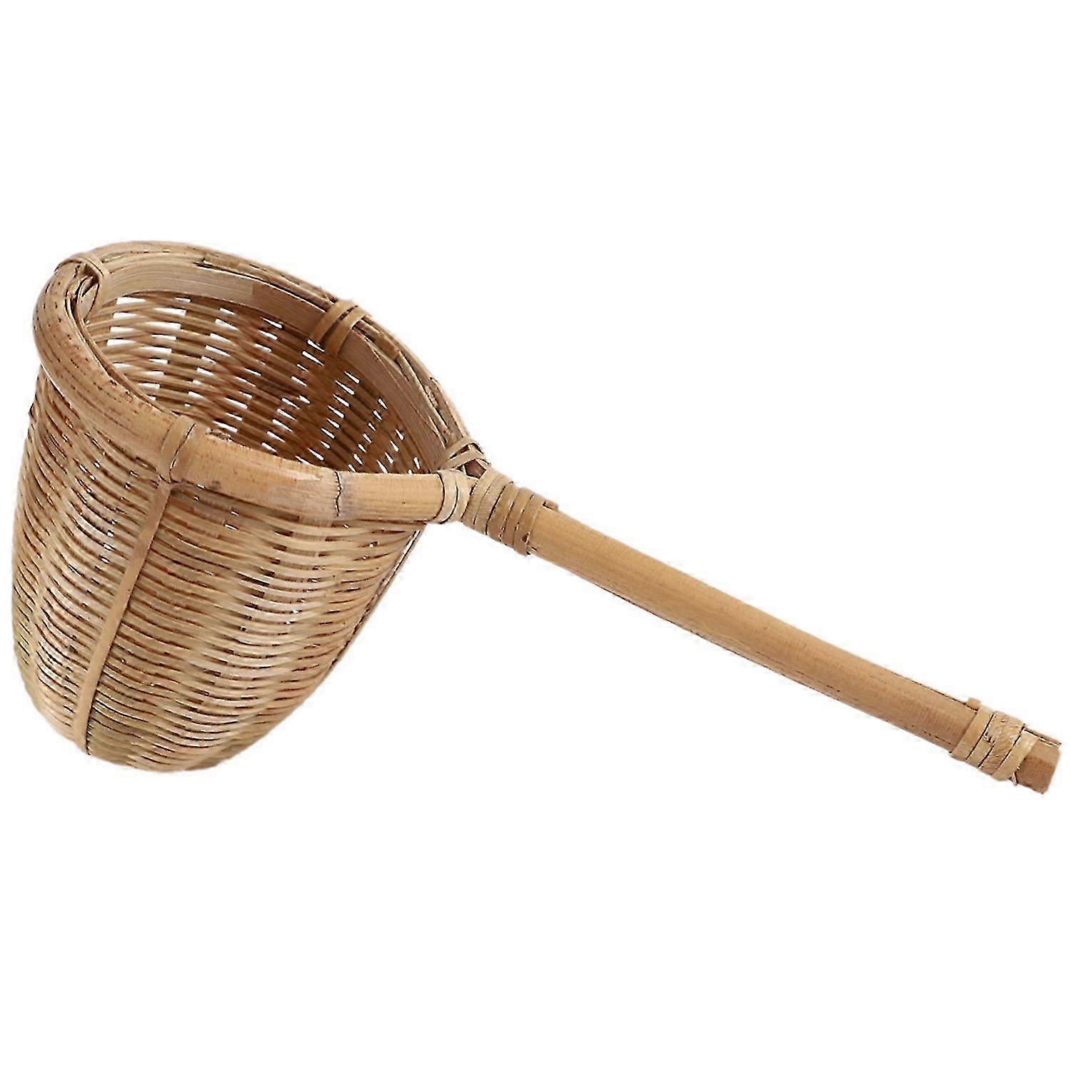 Natur Bambus Tee Sieb Filter Sieb Infuser Handgemachtes Weben Handwerk Neuheit Tee Werkzeug Tee Gadget