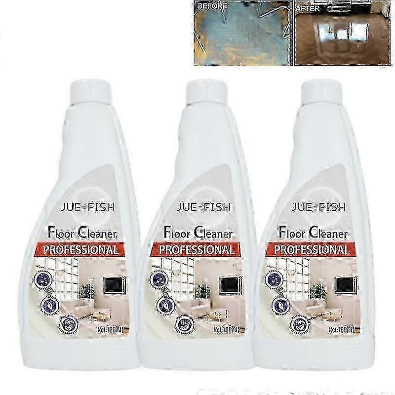 3Pcs Floor Cleaner For All Robot Vaccum And Mop, Floor Cleaning Liquid Solution Compatible Roborock