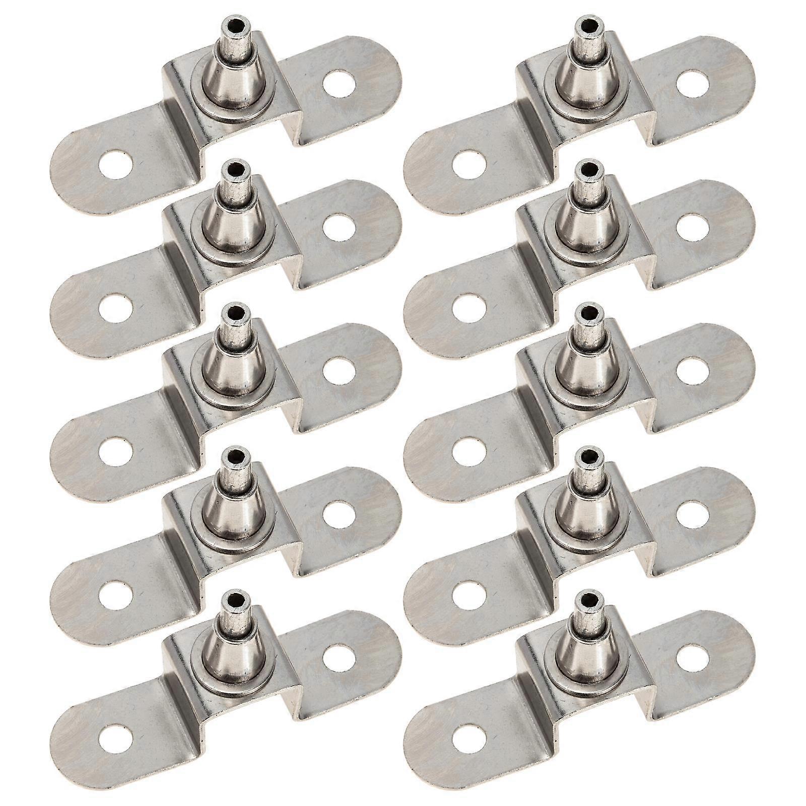 Wire Rope Hangers Wire Hook Hanger for Hanging Use 40Pcs Silver