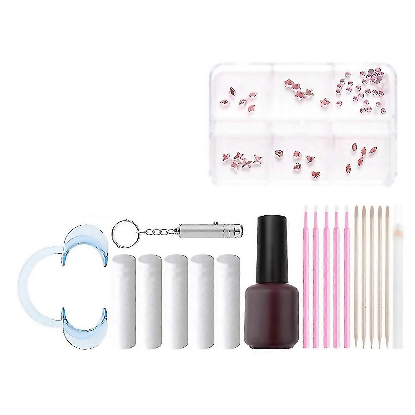 For Dental Drill Tooth Decoration Set Diy Tool Pink