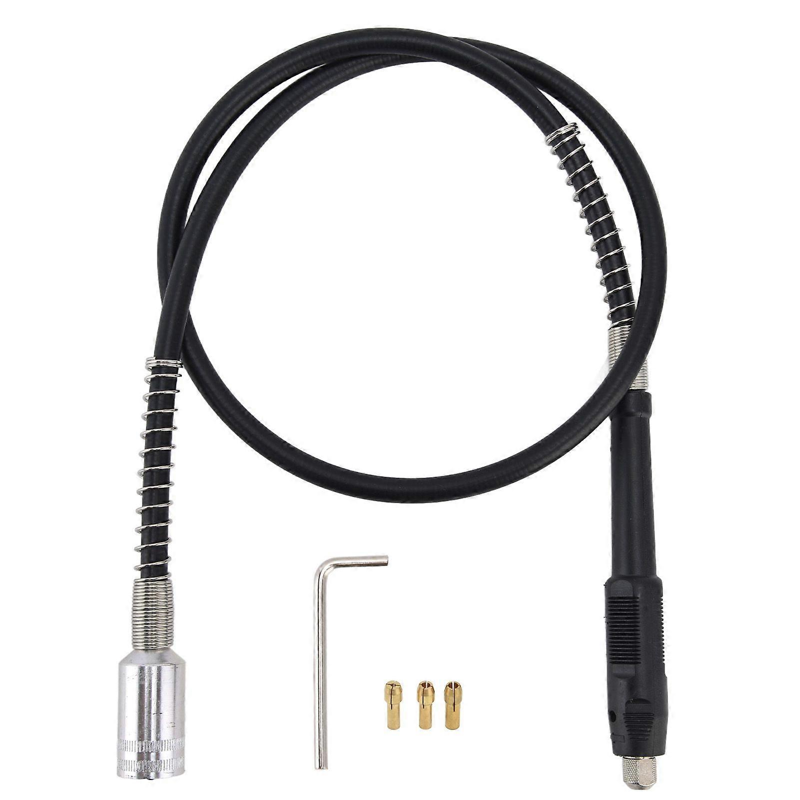 42in Power Drill Extension Shaft Electric Grinder Flexible Cable Chuck Rotary Tool Attachment