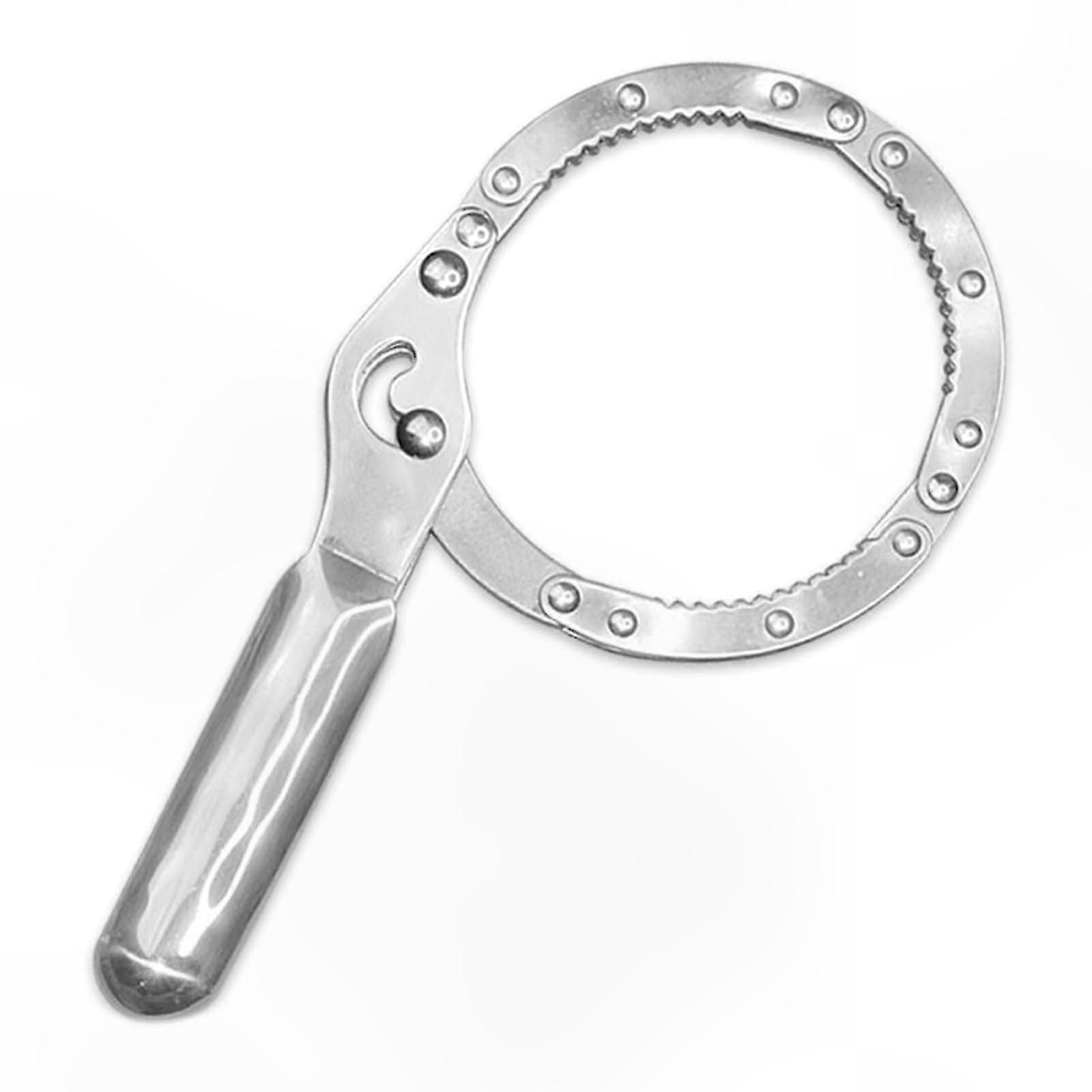 Durable Steel Wrench with Ergonomic Handle for Car Maintenance and Filter Removal