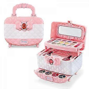Children Makeup Cosmetics Playing Box Princess Makeup Girl Toy Play Set Lipstick Eye Shadow Safety Nontoxic Toys Kit For Kids