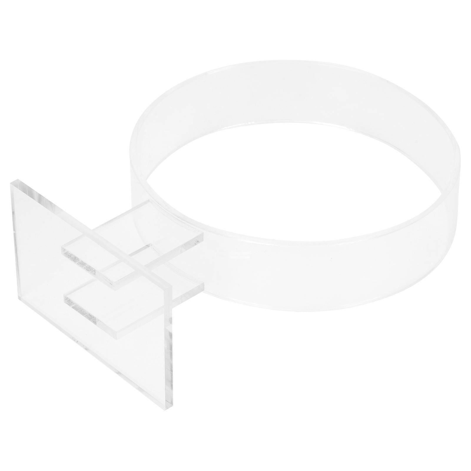 Headpiece Organizer Acrylic Display Rack for 7Pcs Hairbands