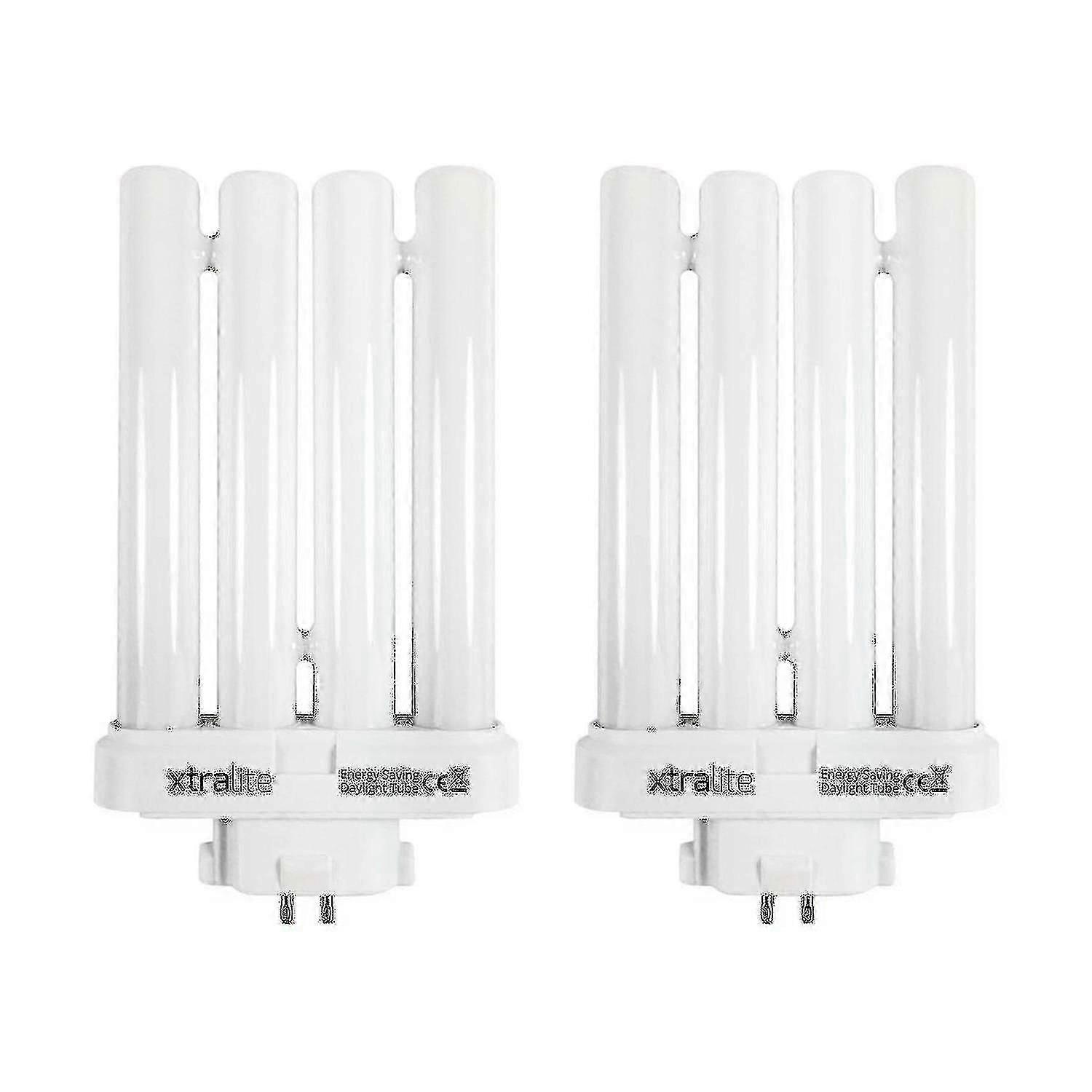 27W Daylight Replacement Bulb for Reading Lamps - 4-Pin GX10Q-4 Quad Tube with 6500K Cool White