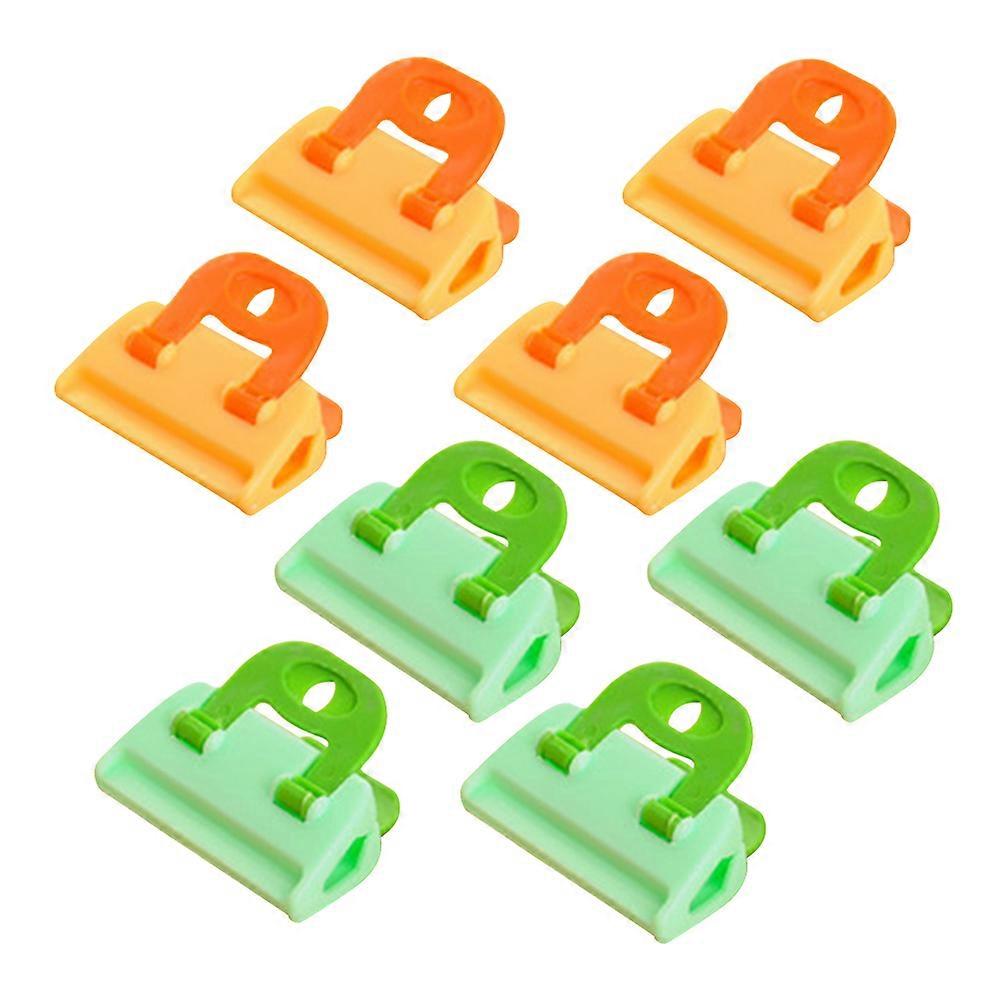 Snack Clips Plastic Bag Clips for Sealing Use 16Pcs Multicolor Set