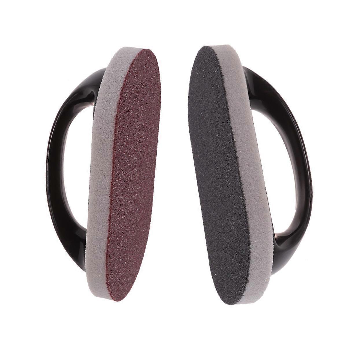 Cleaning Scouring Pad for Decontamination 4Pcs Emery Sponge Brush