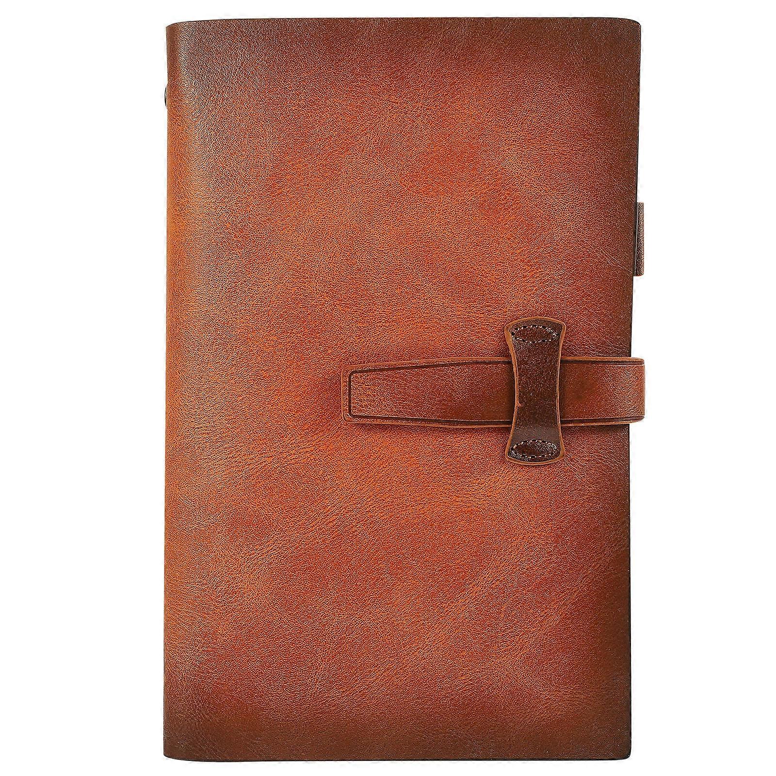 Brown Journal 4Pcs Notepad for Listing Ideas and Daily Notes