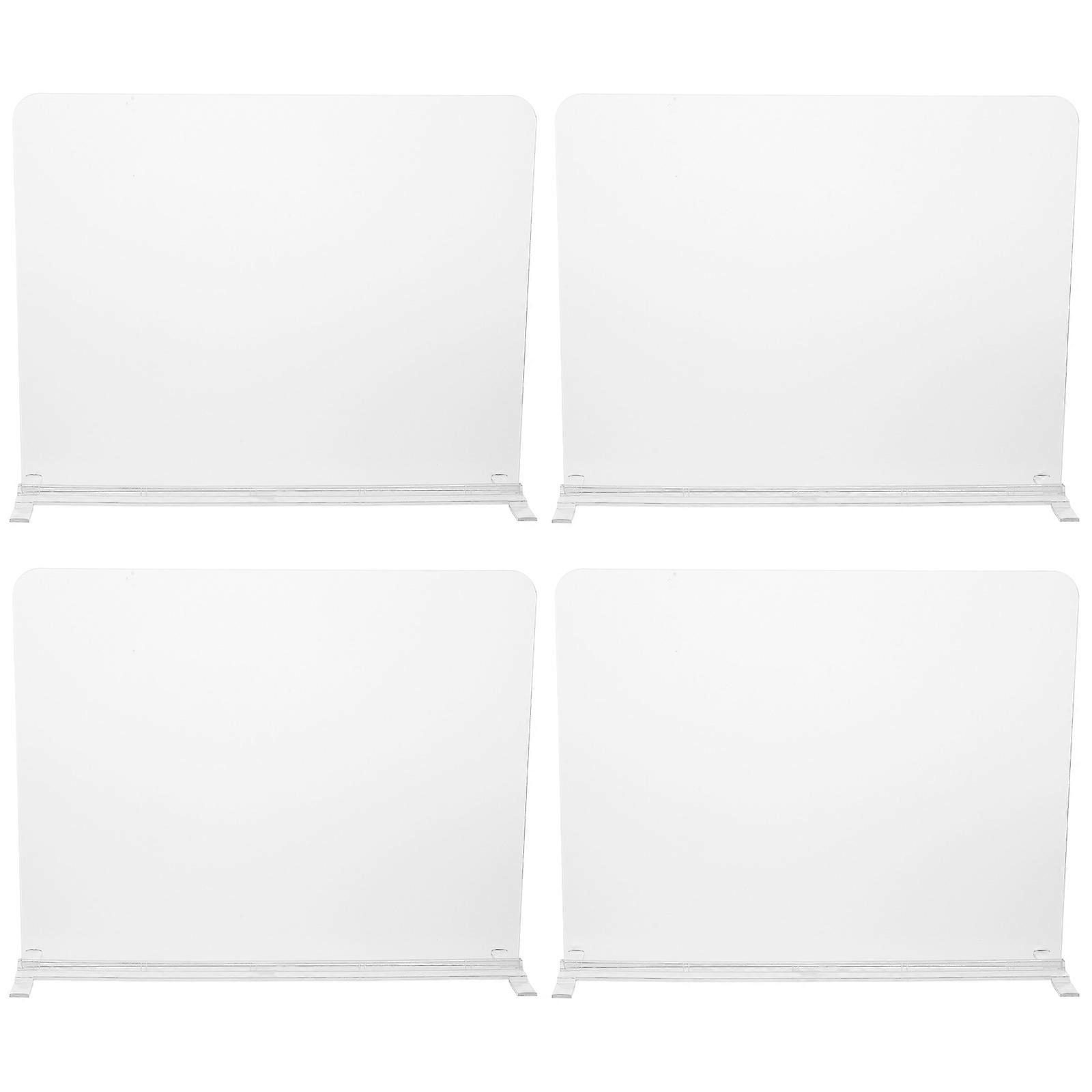 Transparent Closet Divider Acrylic Shelf Organizer for Clothes 8Pcs