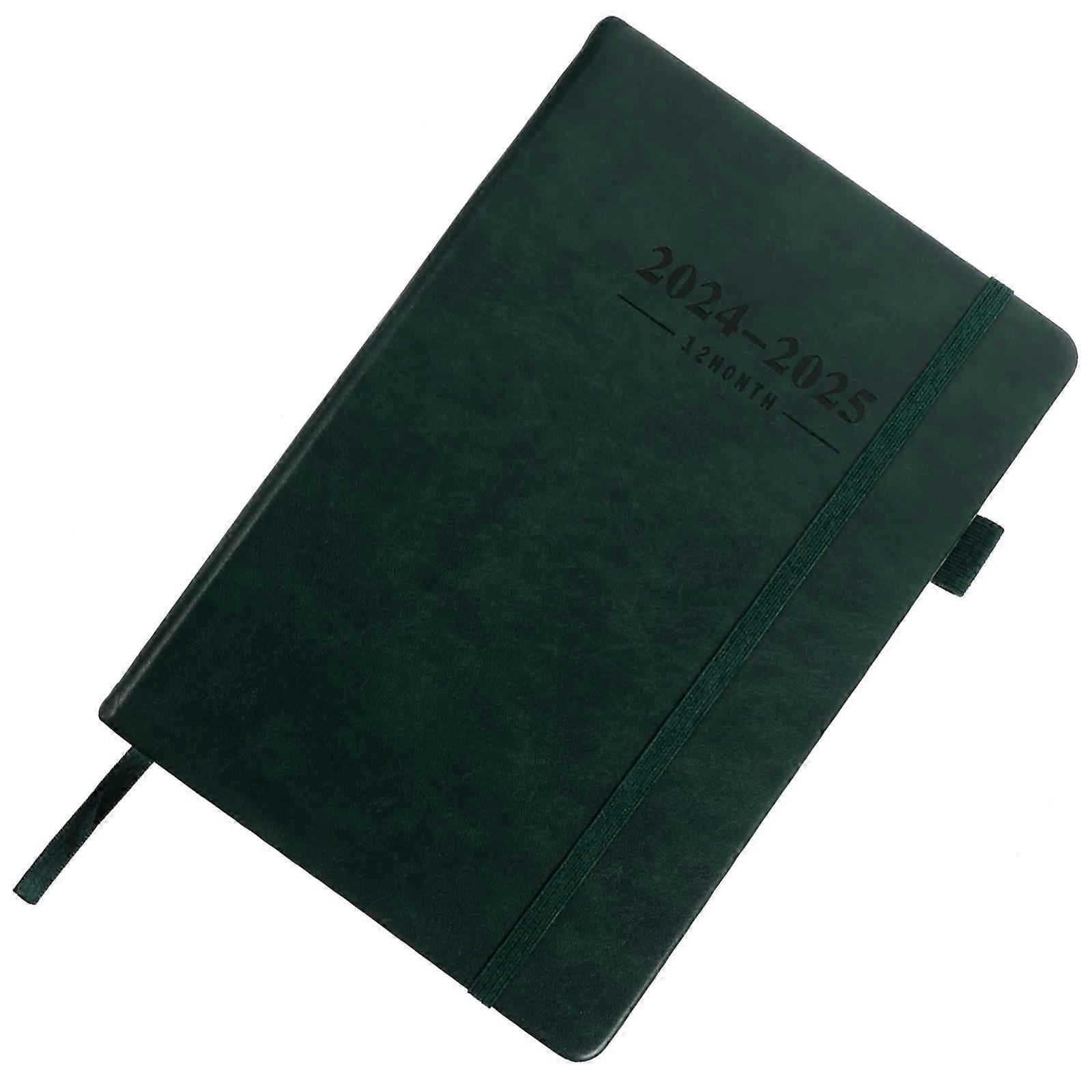 Travel Journaling Notebook For Adults Rectangular Shape 21.50X15.00X2.10CM Green Color Designed For Diary Writing 1Pack