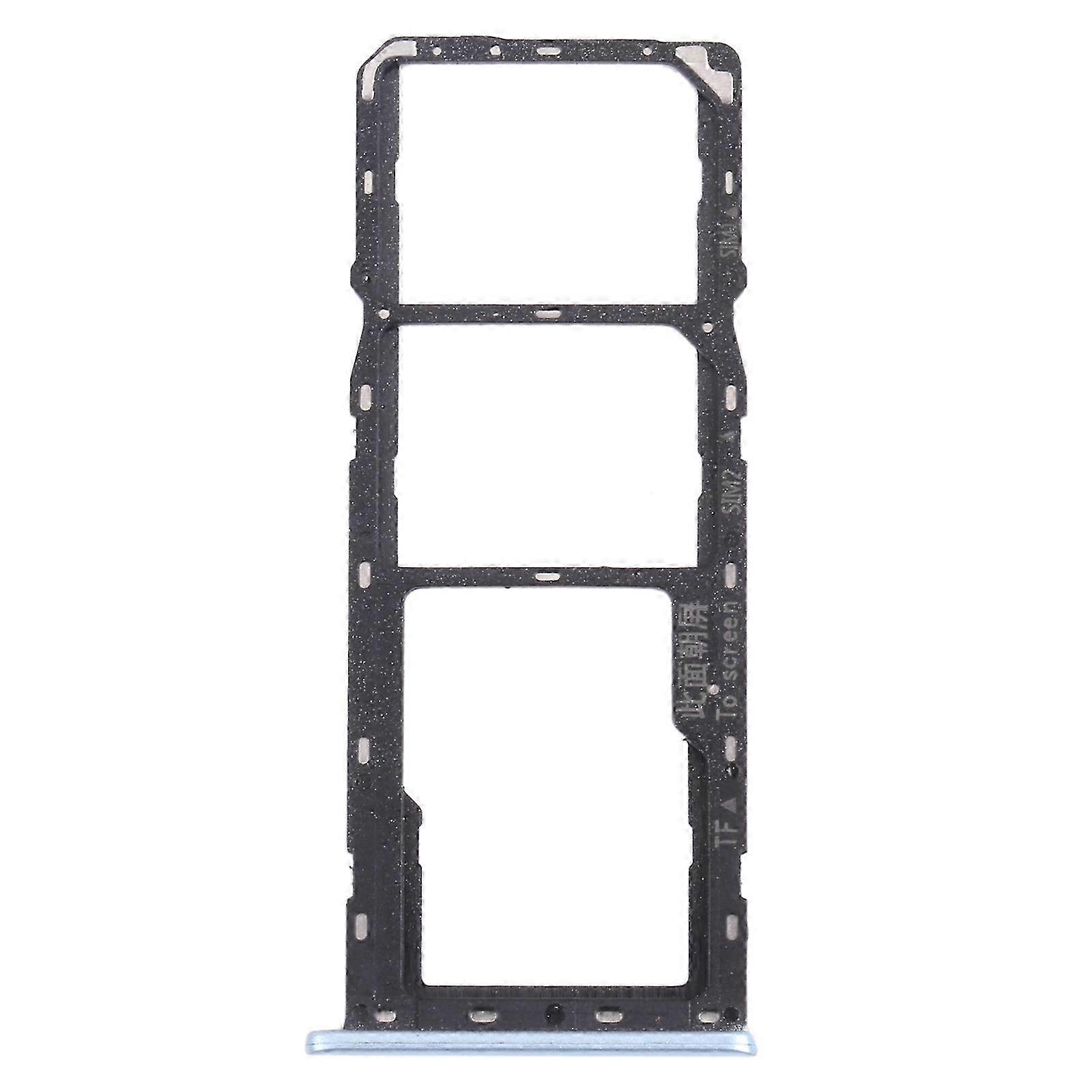2025 For OPPO A15 CPH2185 SIM Card Tray + SIM Card Tray + Micro SD Card Tray