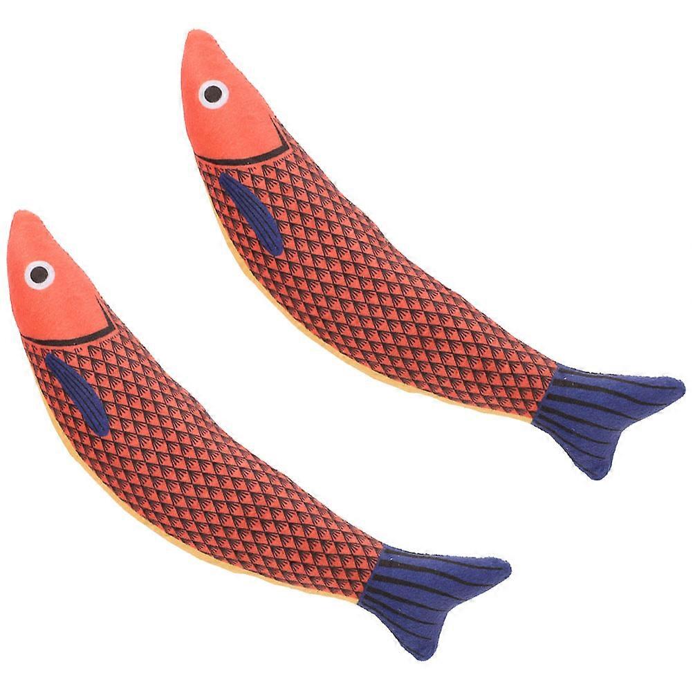 Catnip Toy Fish Plush for Cats 10Pcs Stimulating Cat Teasing Plush Toy