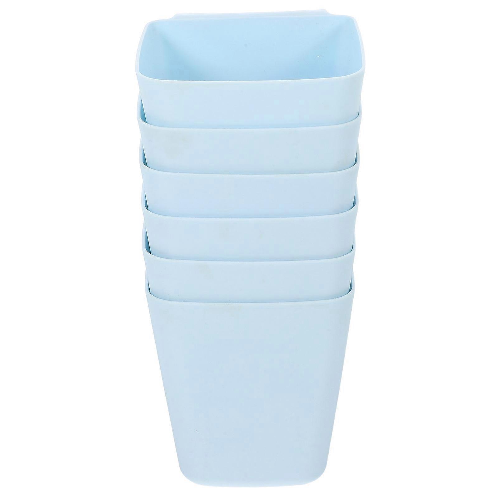 Kitchen Storage Organizer Plastic Hanging Basket for Rolling Cart 18Pcs