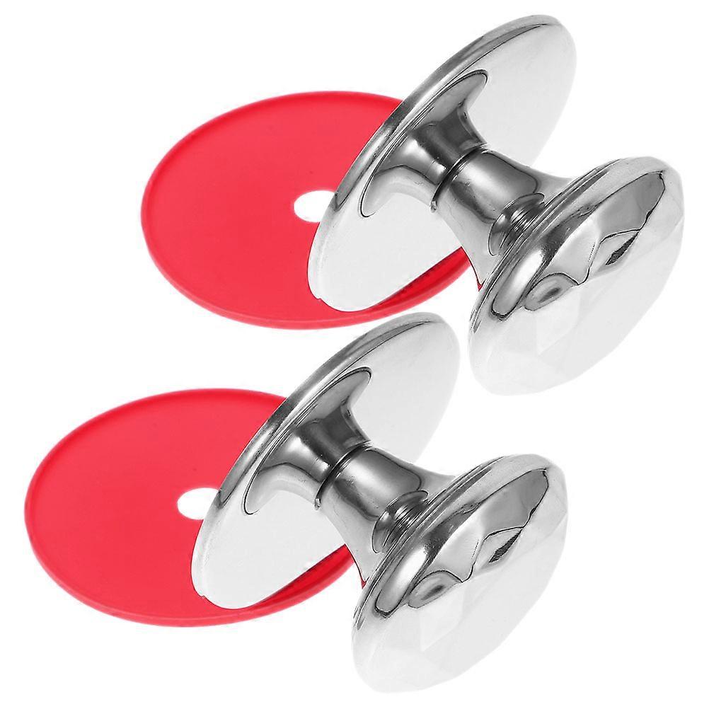 Kitchen Use Pot Lid Knob Stainless Steel Handle Replacement 8Pcs