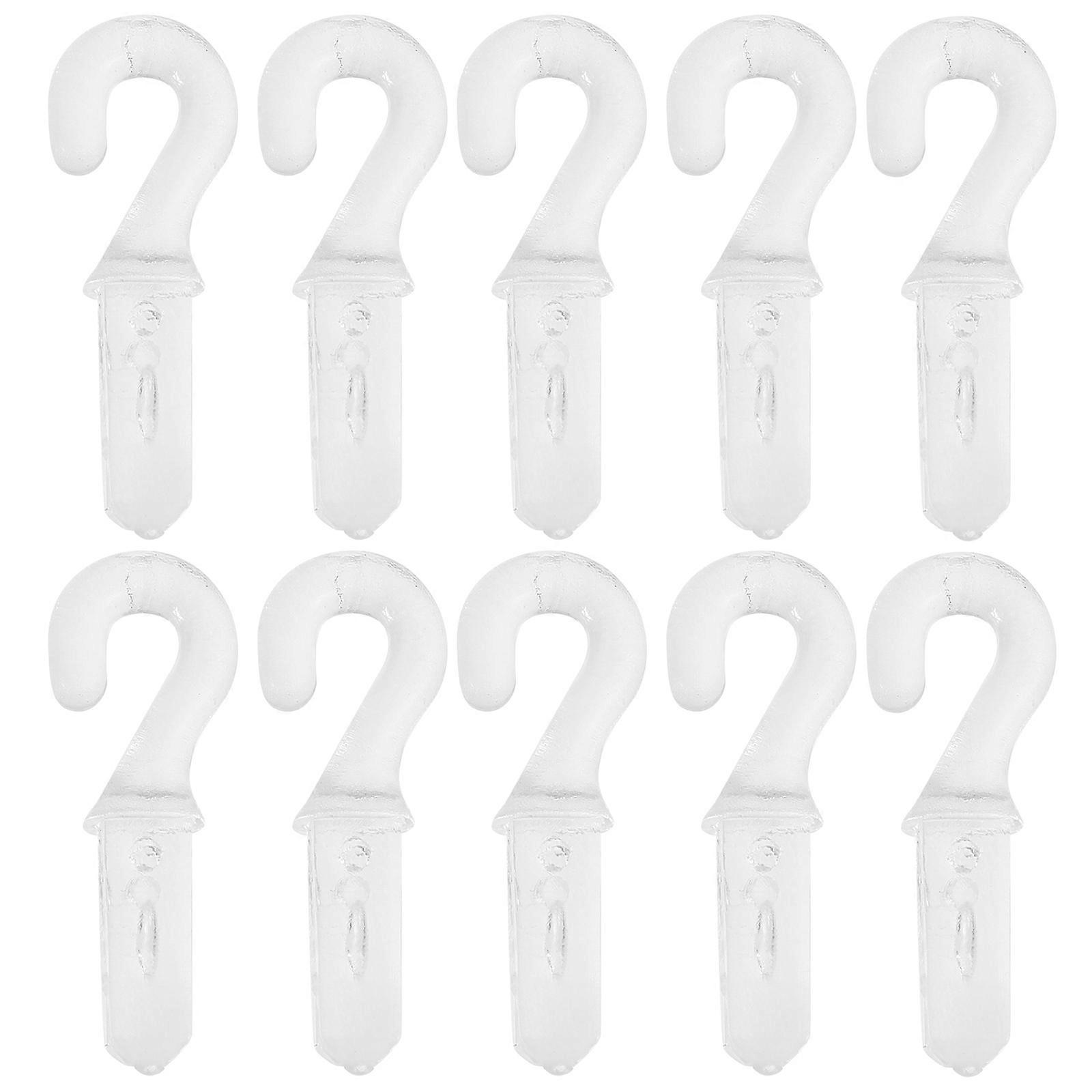 Curtain Wand Hook Blind Wand Hook Tip for 10Pcs Replacement Use