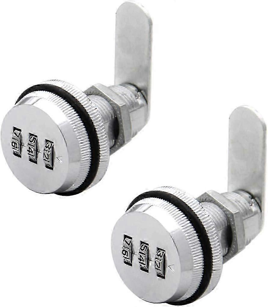 2025 Latest Model  2 PCS 3 Digit Code Combination Cam Lock Cabinet Lock Code Lock for Locker