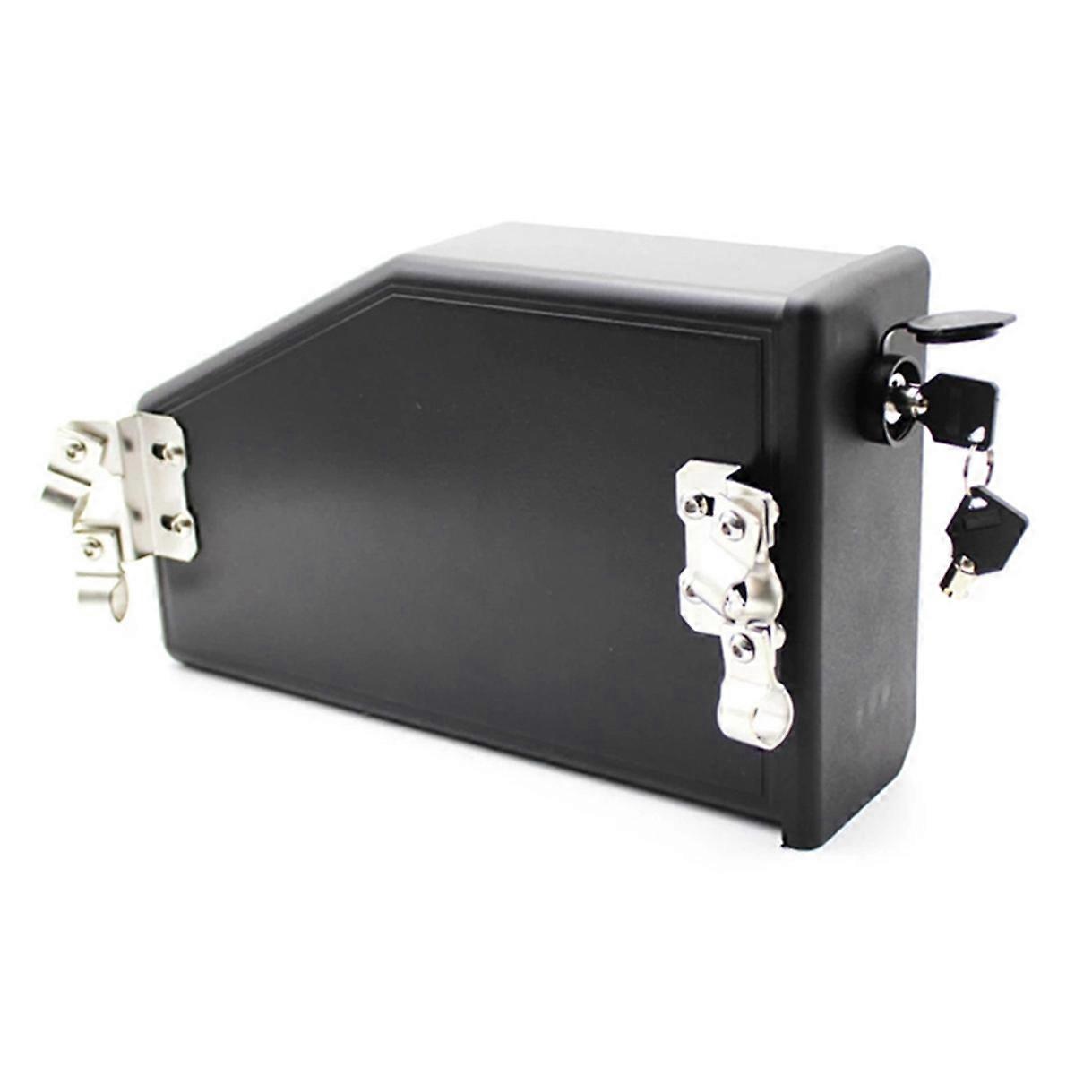 Motorcycle Storage Box Toolbox with Side Bracket with Keys for 