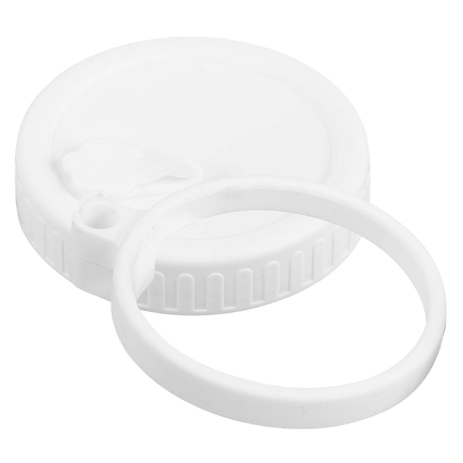 Water Bottle Top Replacement Silicone Mason Jar Lid Set 3Sets