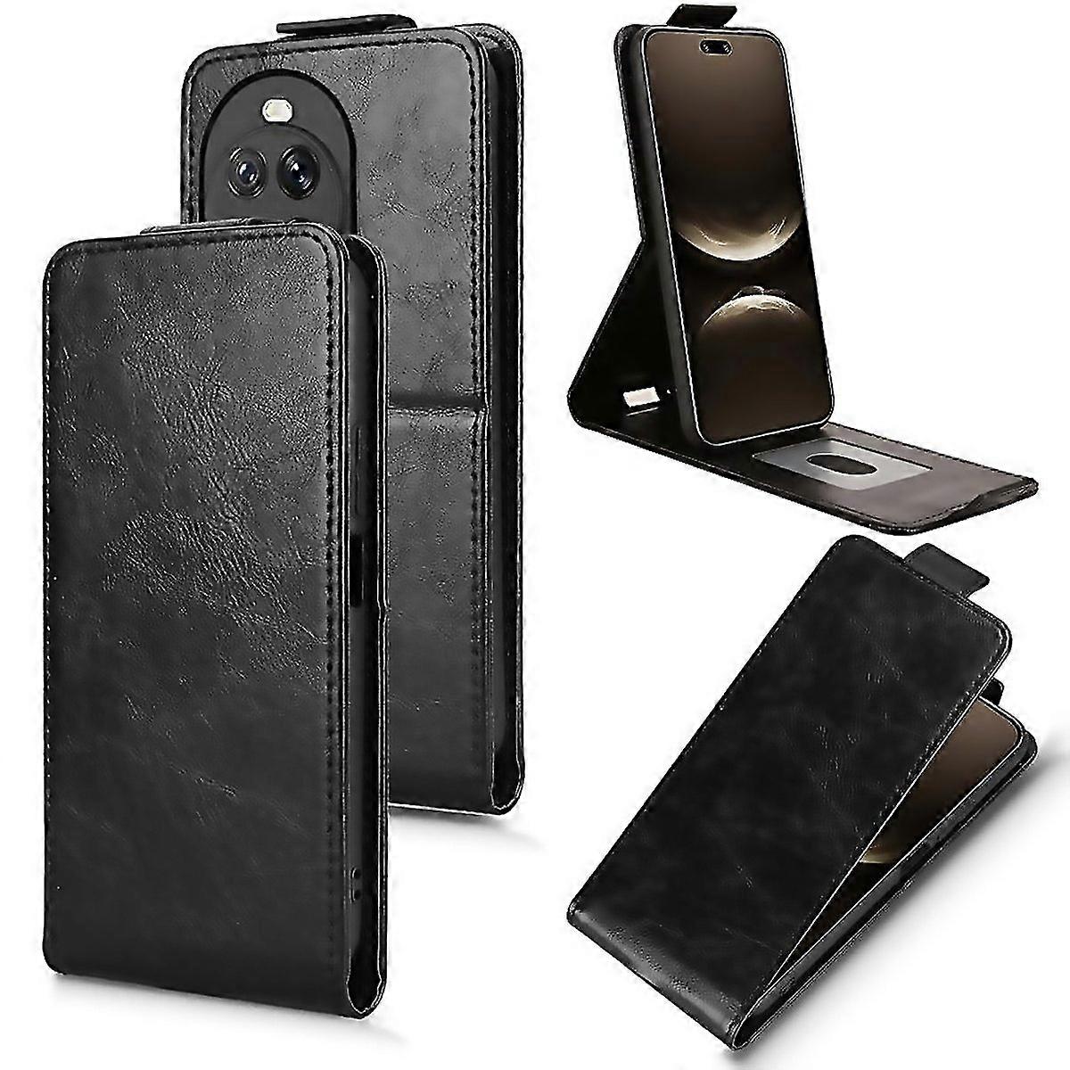 For Magnetic Vertical Flip Leather Phone Case With Buckle