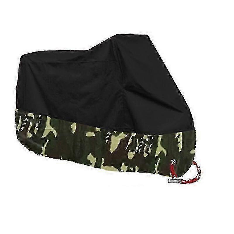 غطاء دراجة نارية مقاوم للماء مطور - غطاء دراجة خارجي مقاوم للغبار ومقاوم للمطر والأشعة فوق البنفسجية