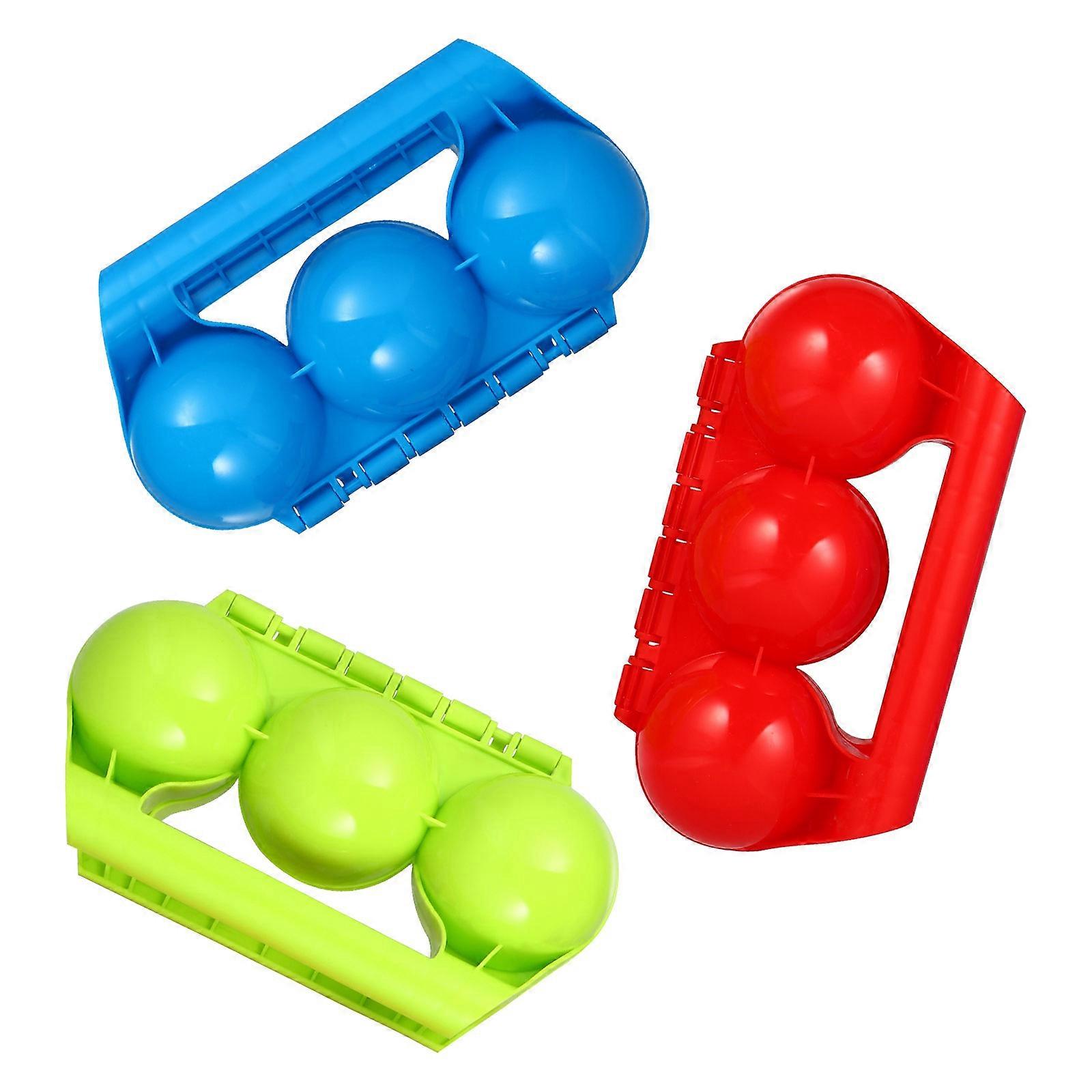 Snow Scoop Clip For Kids Battles 3Pcs Assorted Color Keeps Hands Clean And Warm During