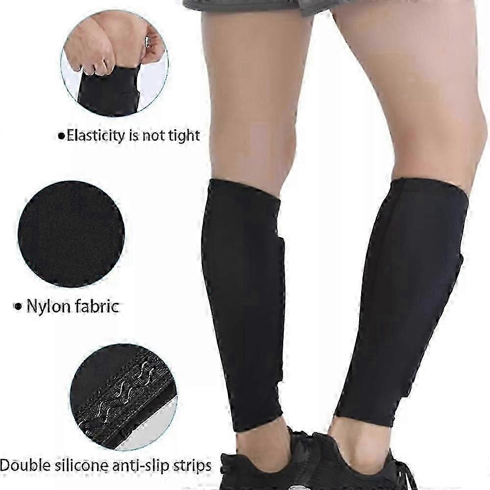 Shin Defender KidsShindefender Compression Sleeve with Honeycomb Pads