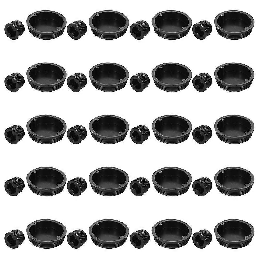 Plastic Drum Bung with Leak-Proof Lid for Chemical Bucket 160Pcs